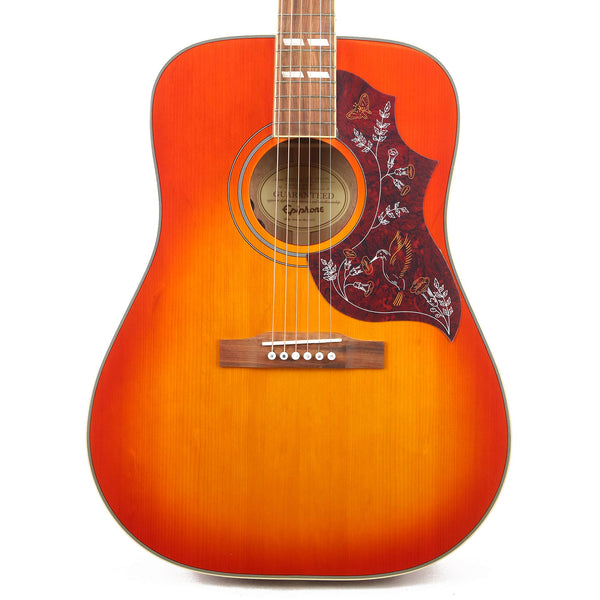 Epiphone Hummingbird Pro Acoustic Faded Cherry Burst | The Music Zoo