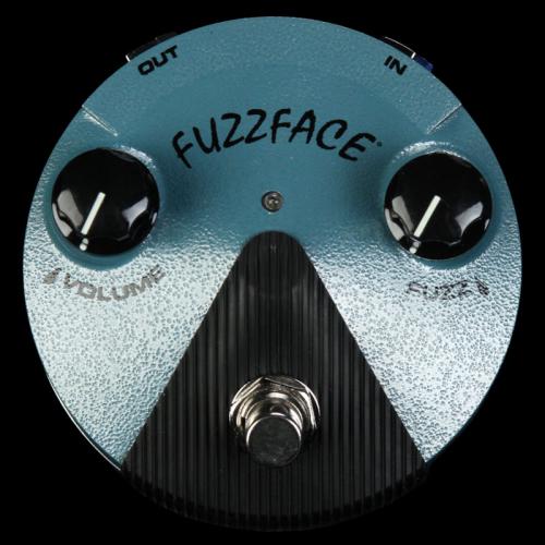 Dunlop Jimi Hendrix Fuzz Face Mini Turquoise Pedal | The Music Zoo