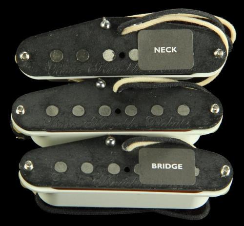 Bare Knuckle '63 Veneer Board Pickup Set (Pearl White) | The Music Zoo