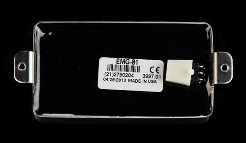EMG 81 Active Humbucker Pickup (Brushed Chrome) | The Music Zoo