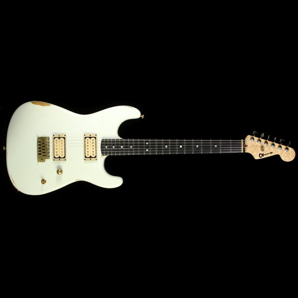 ギター Charvel ProMod SanDimas  White Charvel Custom Shop Nitro Aged San Dimas Electric Guitar Olympic