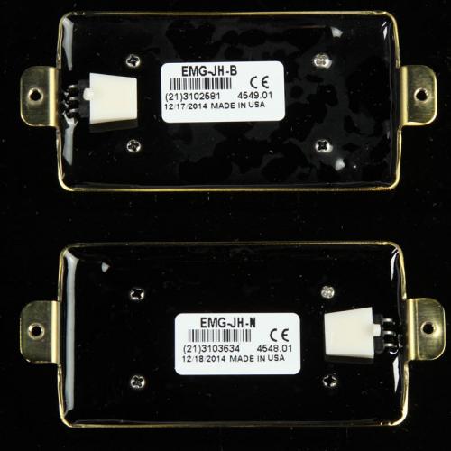 EMG JH HET Set James Hetfield Signature Humbucker Pickup Set Gold