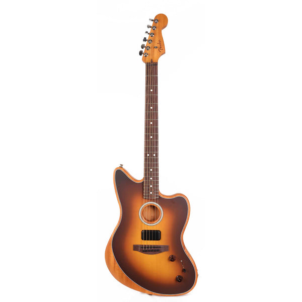 ギター Fender ACOUSTASONIC PLAYER JAZZMASTER Fender Acoustasonic Player Jazzmaster (MEX, RW) - shell pink