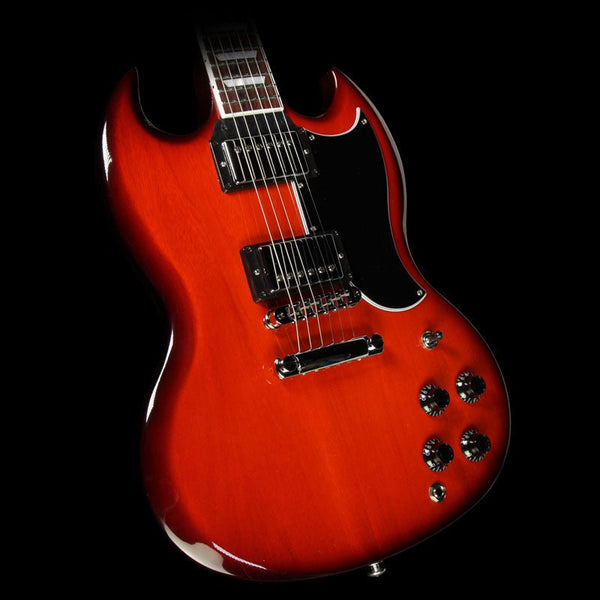 2017 Gibson SG Standard T Electric Guitar Cherry Burst | The Music Zoo