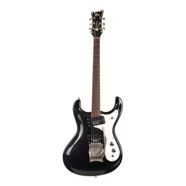 1970s Mosrite Ventures Model Reissue Black | The Music Zoo 1970s Mosrite Ventures Model Reissue Black | The Music Zoo