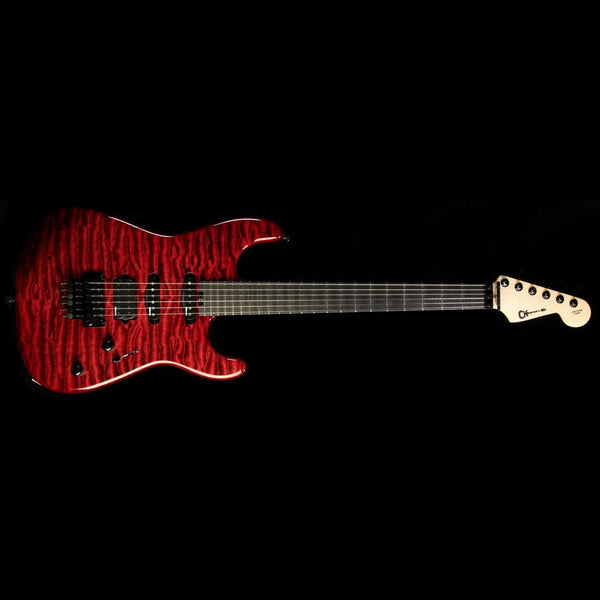 ギター Charvel San Dimas USA Charvel Custom Shop San Dimas Quilt Top Electric Guitar Trans