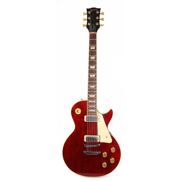 1976 Gibson Les Paul Deluxe Wine Red | The Music Zoo