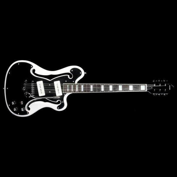 Eastwood Deerhoof Signature EEG DLX Black on White | The Music Zoo