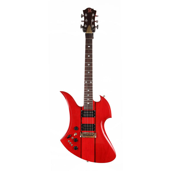 1982 B.C. Rich Mockingbird Left-Handed Cherry Red | The Music Zoo