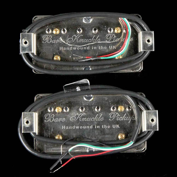 Bare Knuckle Crawler Humbucker Pickup Set (Polished Nickel) | The