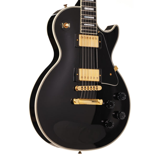 ギター Gibson Custom Shop 2014y Les Paul Custom Gibson Custom Shop Les Paul Custom Shop Ebony 2014 | The Music Zoo