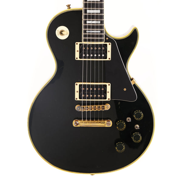 1976 Gibson Les Paul Custom Ebony | The Music Zoo