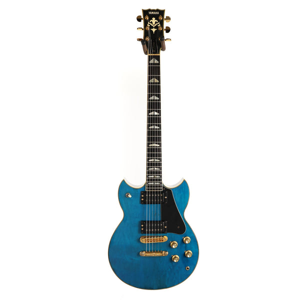 YAMAHA SG-2000 最初期1977年製造シリアルナンバー002234 1982 Yamaha SG-2000 Transparent Blue | The Music Zoo