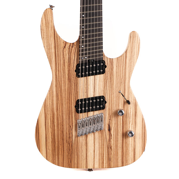 Jackson Custom Shop Dinky 7 Multiscale Zebrawood Masterbuilt by