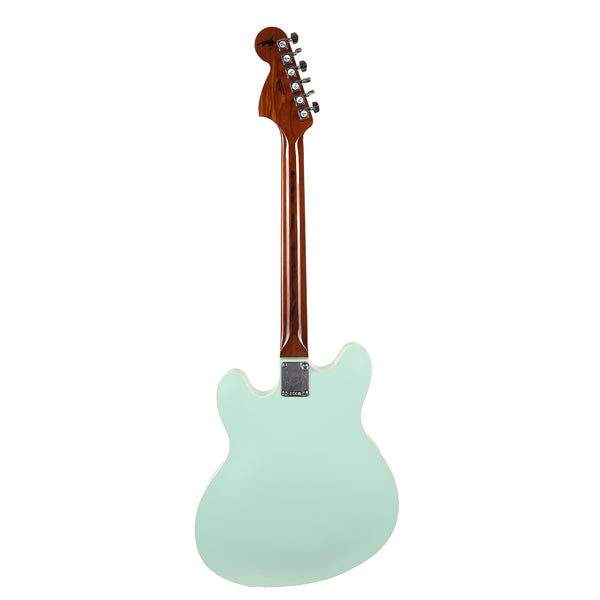 Fender Tom DeLonge Starcaster Satin Surf Green 2024 | The Music Zoo