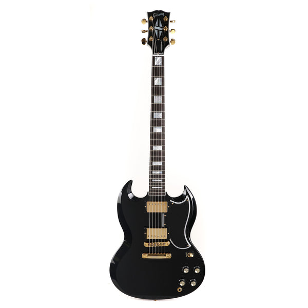 ギター gibson custom shop SG custom ebony Gibson Custom Shop SG Custom Ebony | The Music Zoo