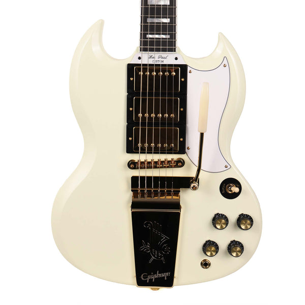 Epiphone 1963 Les Paul SG Custom with Maestro Vibrola Classic