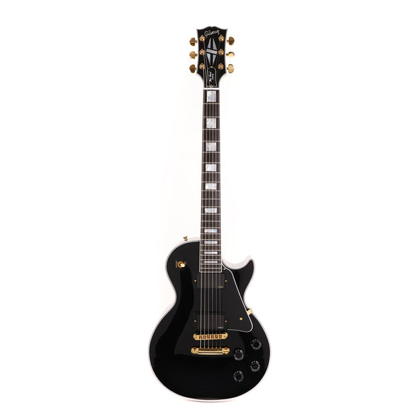 Gibson Custom Shop Les Paul Custom Made 2 Measure Ebony with EMGs
