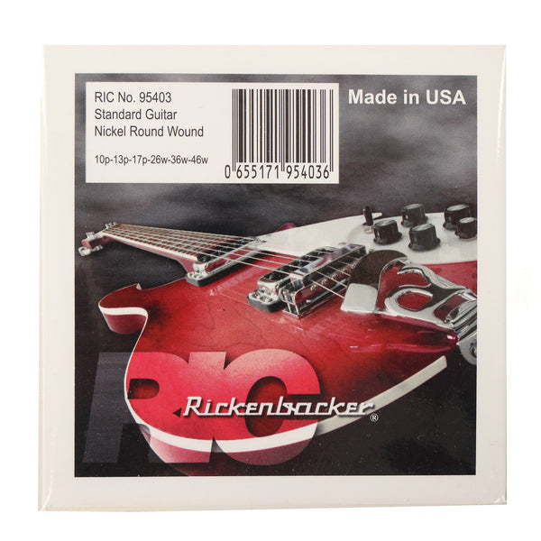 Rickenbacker Compressed Round Wound Medium Guitar Strings 10-46