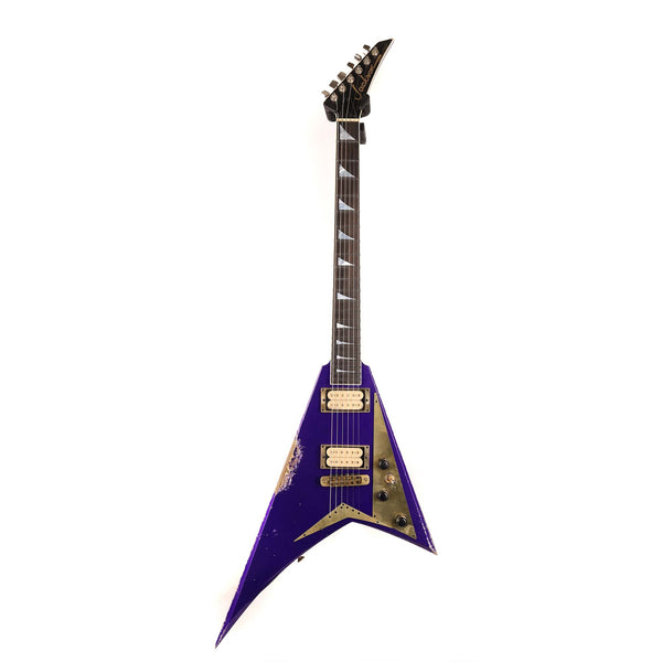 Jackson Custom Shop Rhoads RR-VS Fixed Bridge Nitro Aged Purple
