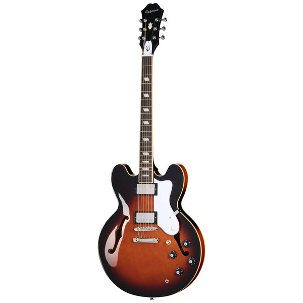 Epiphone Bonehead Riviera Dark Tobacco Sunburst | The Music Zoo