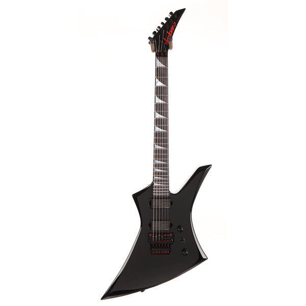 Jackson Custom Shop Kelly KE2 Black and Red | The Music Zoo
