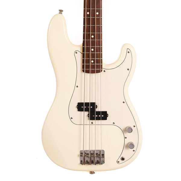 Fender Standard Precision Bass Olympic White 2007 | The Music Zoo