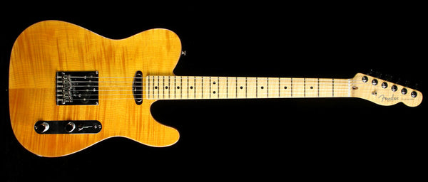 Used Fender Select Carved Maple Top Telecaster Electric Guitar