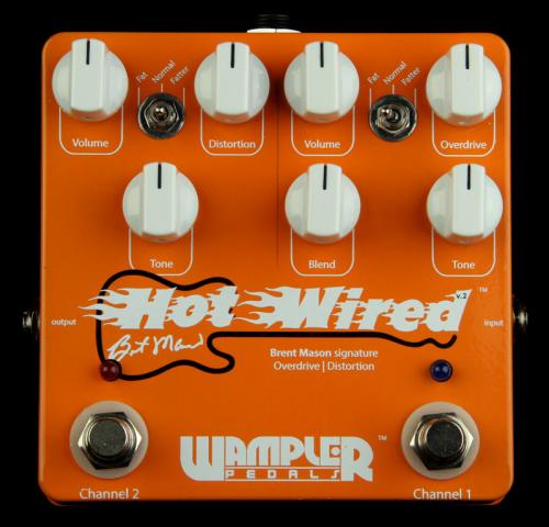 wampler distortion pedals Wampler Hot Wired Version 2 Brent Mason Overdrive / Distortion Pedal