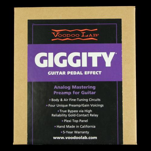 voodoo lab giggity pedal Voodoo Lab Giggity Analog Mastering Preamp Effects Pedal