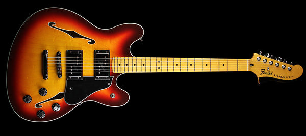Used Fender Starcaster Electric Guitar Aged Cherry Burst | The