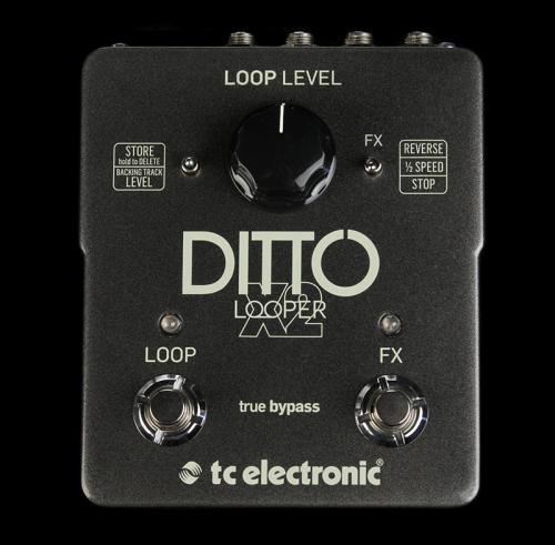 ditto effects pedal TC Electronic Ditto X2 Looper Effects Pedal