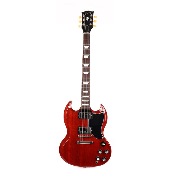 ギター Gibson 2022 SG Standard Heritage Cherry Gibson Back in Black… Heritage Cherry, and Dark Walnut!