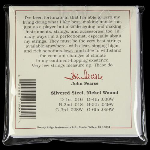 John Pearse 3000 Electric Guitar Strings Resophonic GTuning (1659