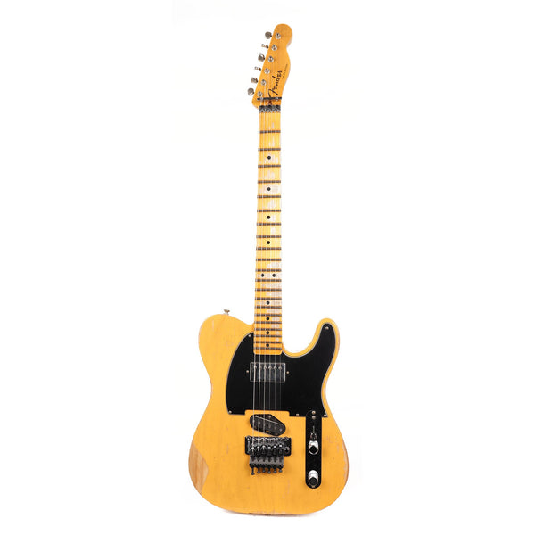 ★Custom HardRelic Blond Telecaster★ Fender Custom Shop ZF Telecaster Butterscotch Blonde Heavy Relic