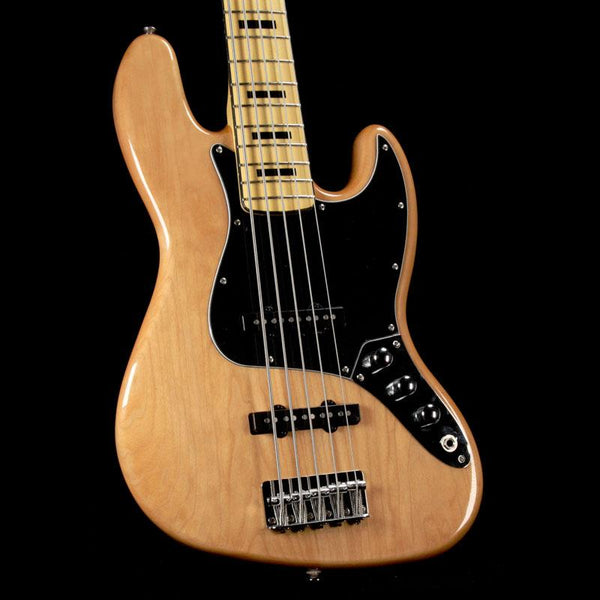 Squier Vintage Modified Jazz Bass V 5-String Bass Natural | The