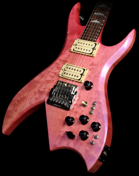 Used 1983 B.C. Rich Bich Supreme Electric Guitar Trans Pink Pearl