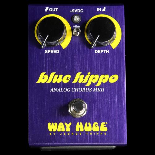 blue hippo pedal Way Huge Blue Hippo Analog Chorus Electric Guitar Effects Pedal