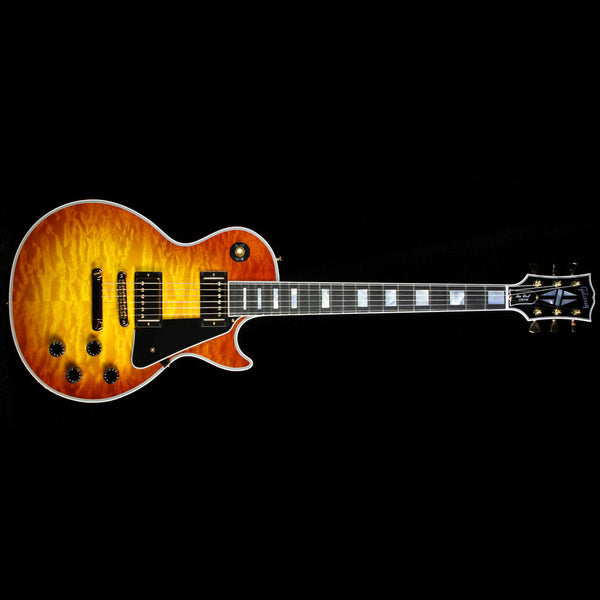 Used 2015 Gibson Custom Shop Les Paul Custom Quilt Top Electric