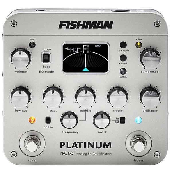 Fishman Platinum Pro EQ/DI Analog Preamp | The Music Zoo