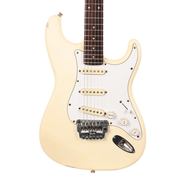 1985 Fender Made in Japan Stratocaster Olympic White | The Music Zoo