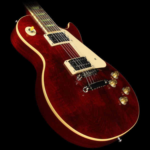 Used 2008 Gibson Les Paul Classic Electric Guitar Wine Red | The