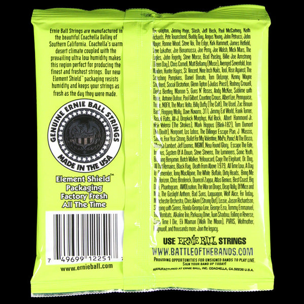 Ernie Ball Regular Slinky Classic Rock and Roll Pure Nickel Wound Elec