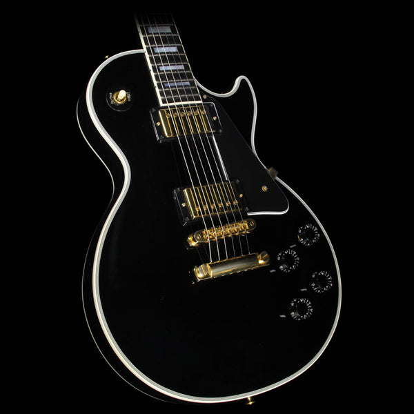 Used 2010 Gibson Custom Shop Les Paul Custom Electric Guitar Ebony