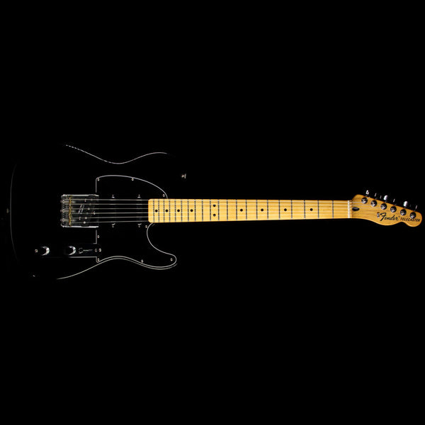 Used 2007 Fender Deluxe Blackout Telecaster Electric Guitar Black