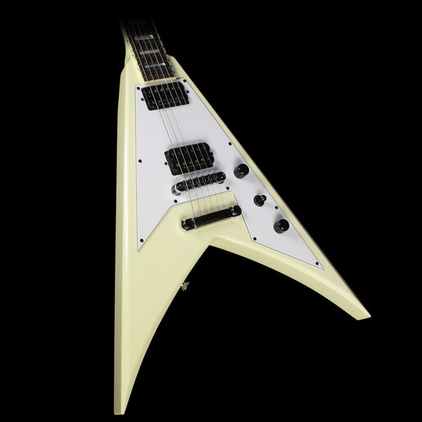 ホワイト Vシェイプ エレキギター 28330_Custom_USA_Scott_Ian_KV_