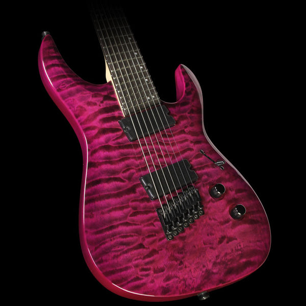 Legator Ninja-200 SE Fanned Fret 7-String Electric Guitar Purple