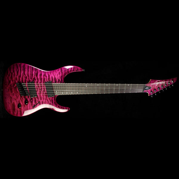 Legator Ninja-200 SE Fanned Fret 7-String Electric Guitar Purple
