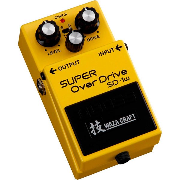 boss sd 1 super overdrive pedal review Boss SD-1W Waza Craft Super Overdrive Pedal