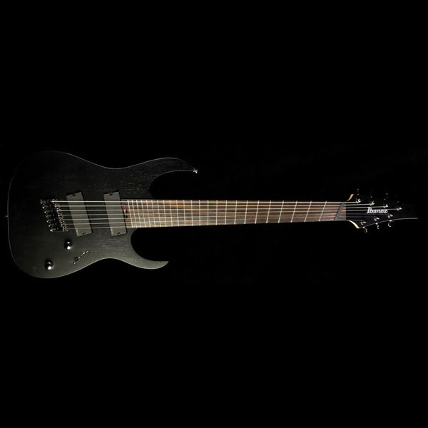 Ibanez RG Iron Label RGIM7MH 7-String Weathered Black | The Music Zoo